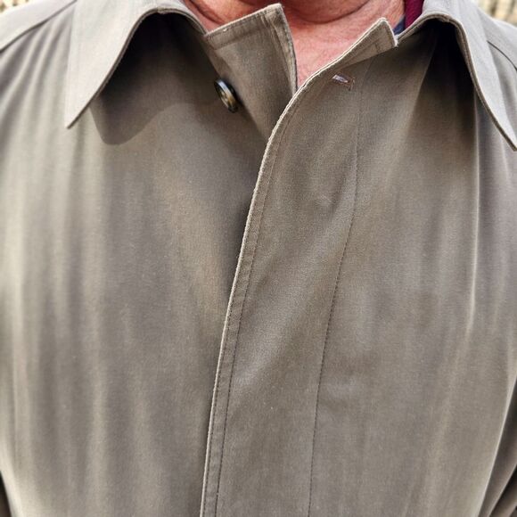 Ralph Lauren Brown Trench Coat for Men with Removable Liner, Pre-owned - Picture 10 of 15